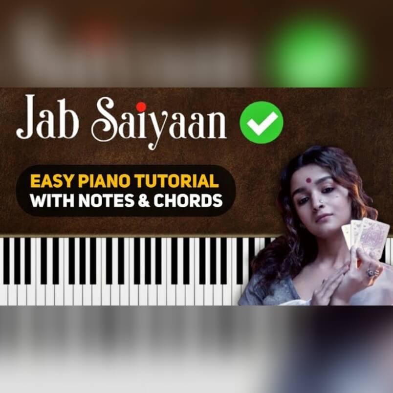 Jab Saiyaan Notations